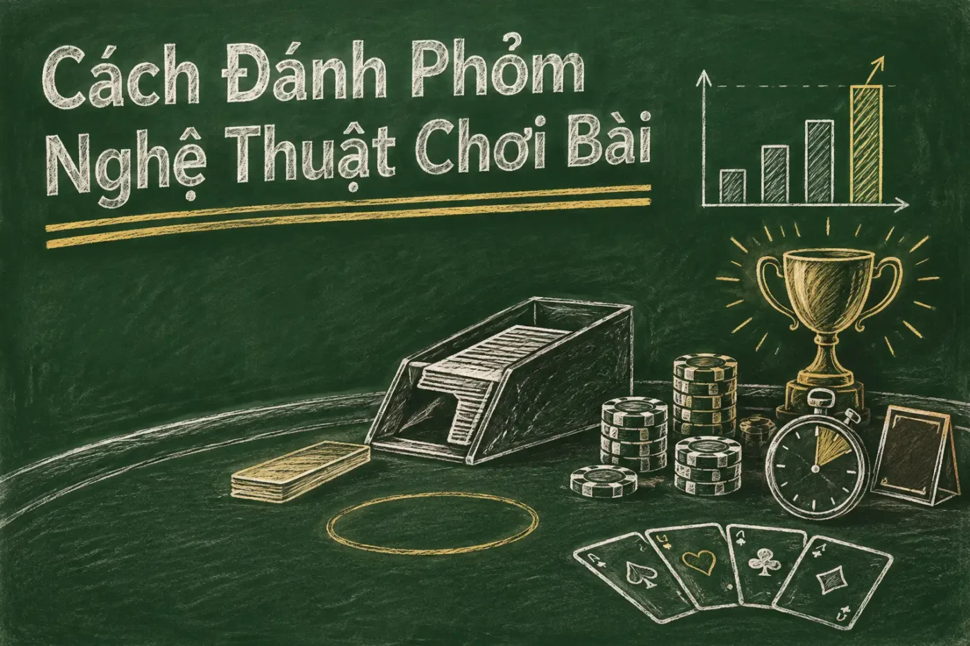 Cách Đánh Phỏm Nghệ Thuật Chơi Bài Đầy Tính Chiến Lược